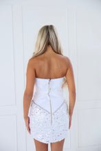 Load image into Gallery viewer, The TABITHA Dress - White/Silver